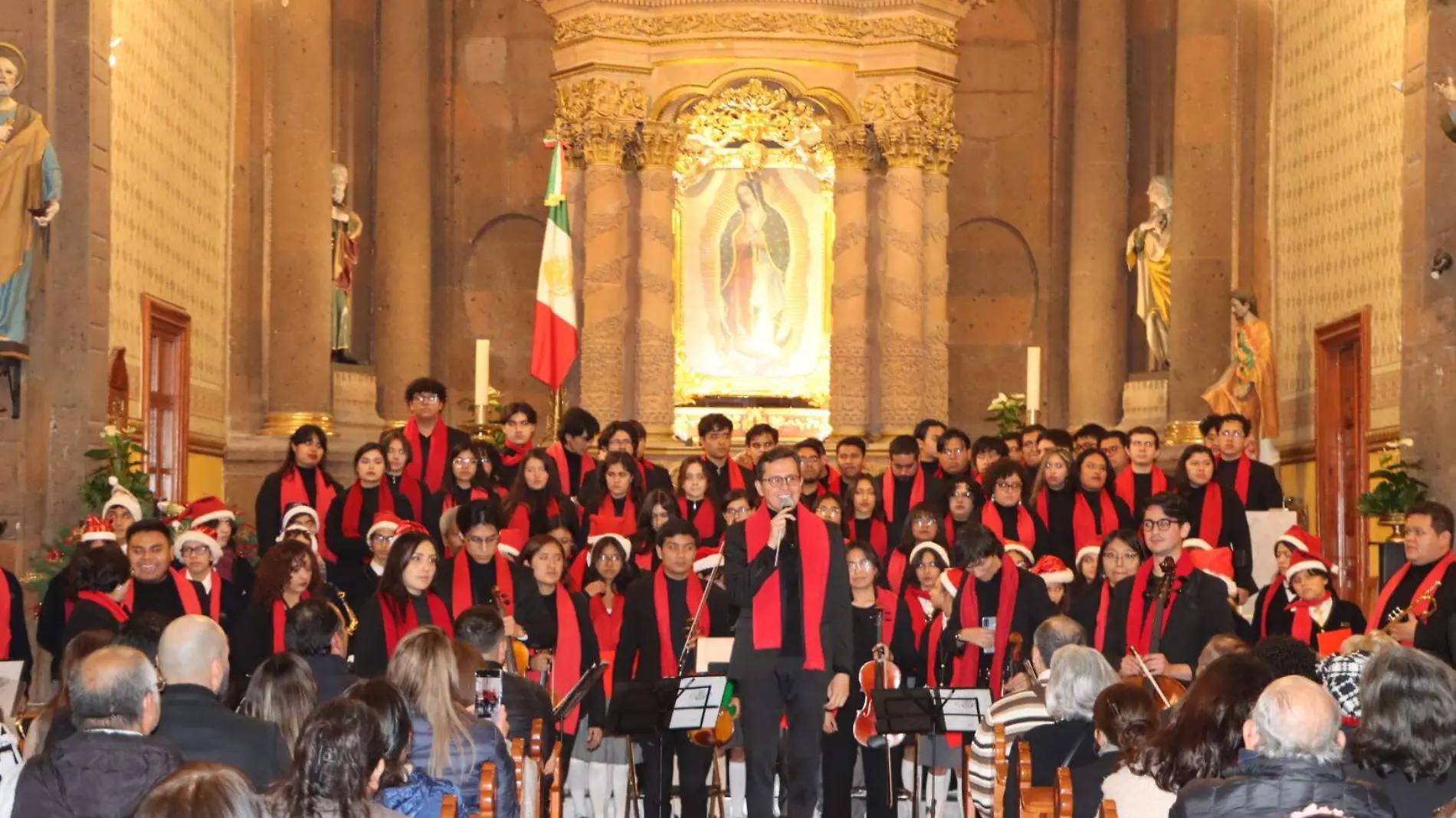 FOTO PRINCIPAL SJR Realizaron concierto de Navidad en el templo guadalupano